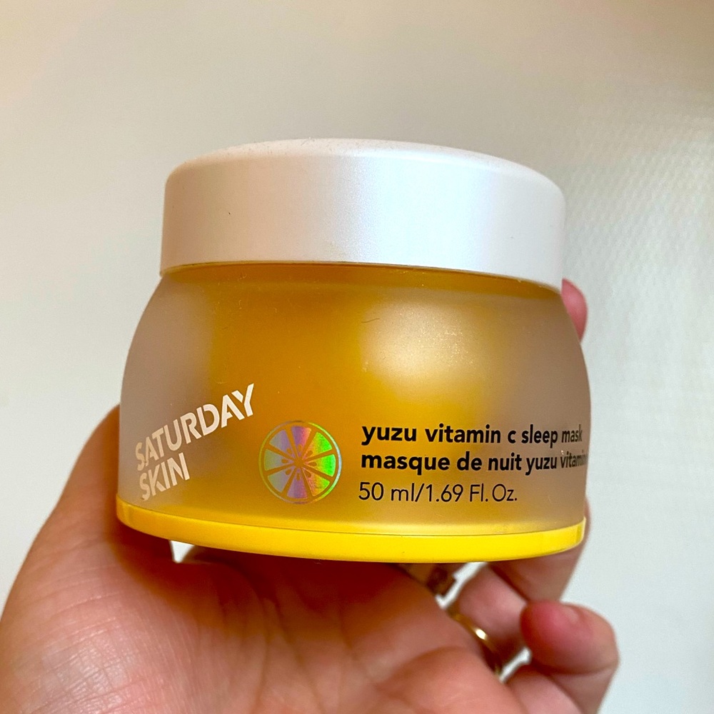 Saturday Skin Yuzu Vitamin C Sleep Mask